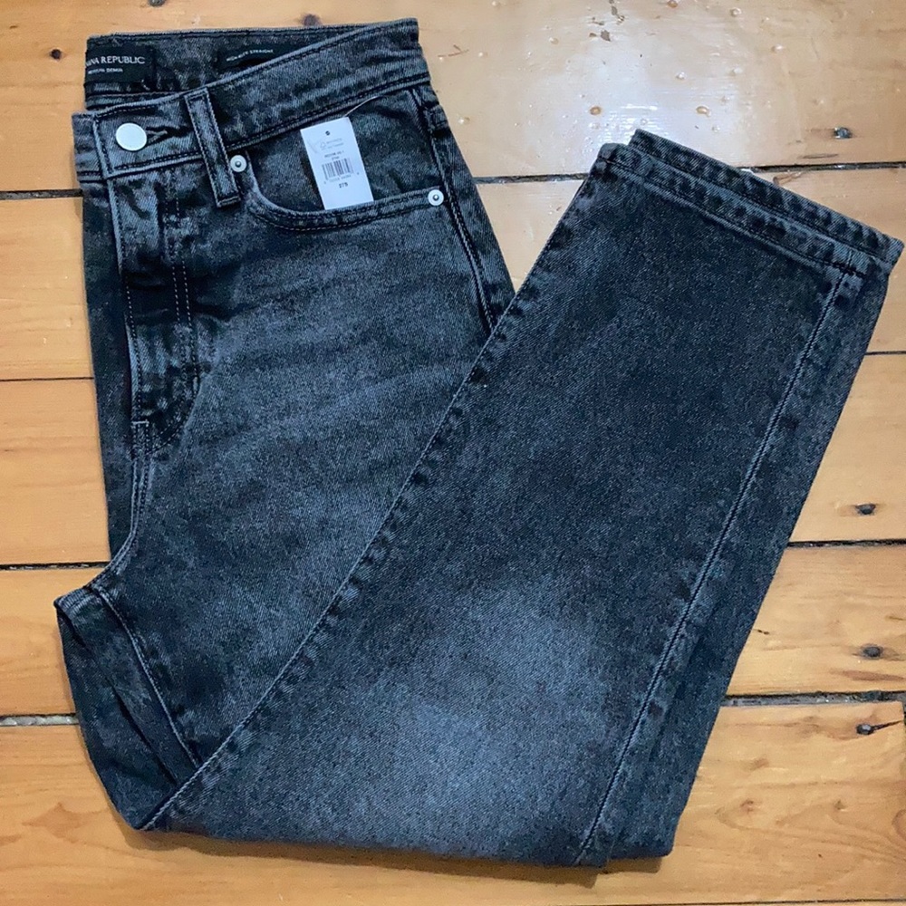 FLASH SALE ⚡️NEW Banana Republic HIGH RISE STRAIGHT JEANS